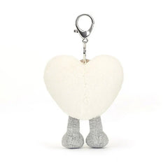 Jollytoy Amuseable Cream Heart Bag Charm