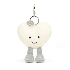 Jollytoy Amuseable Cream Heart Bag Charm
