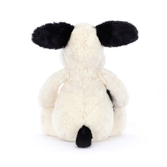 Jollytoy Bashful Black & Cream Puppy
