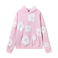 Denim Tears Cotton Wreath Hoodie - Pink