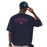 NOAH MARS American niche fashion brand short sleeved T-shirt SUMMER limited edition cross pure cotton round neck youth style