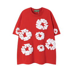 Denim Tears Cotton Wreath T-Shirt - Red