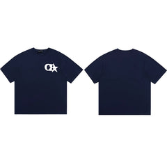 Cole Buxton Navy CB Star Graphic Logo T-Shirt