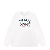 NOAH Spring and Autumn New American Trendy Brand Printed Casual Loose Men's Heavy Weight Cotton Long Sleeve T-shirt Couple Top