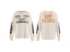 Saint Michael "SAINT PICTURES" Long Sleeve - Off-White