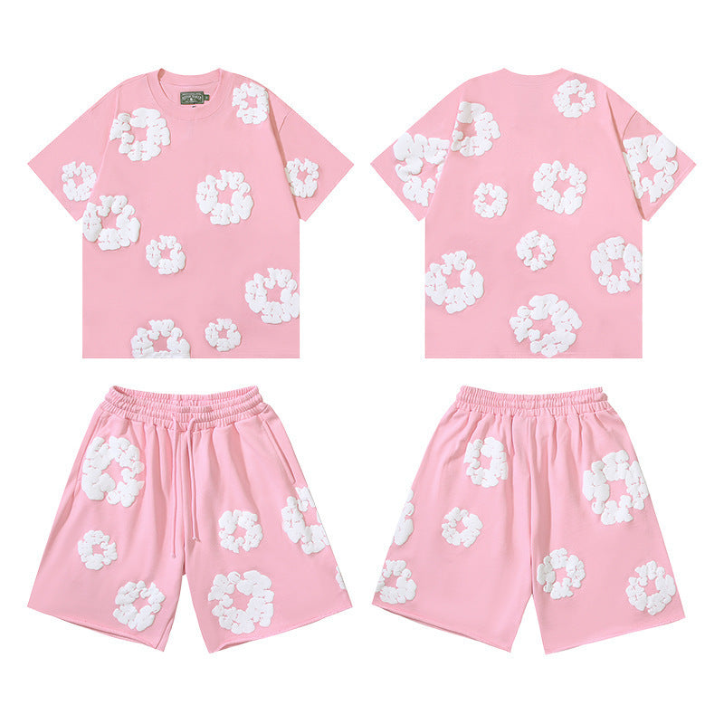 Denim Tears Cotton Wreath Set - Pink