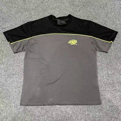 Syna World Colorblock Graphic Short-Sleeve T-Shirt (Grey/Black)