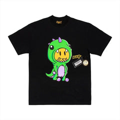 Drew House Dinosaur Graphic Short Sleeve Tee, Black