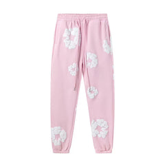 Denim Tears Cotton Wreath Sweatpants - Pink