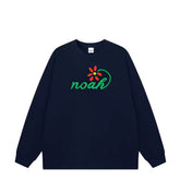 NOAH2025新款重磅纯棉长袖T恤男女春秋宽松打底衫内搭外穿上衣
