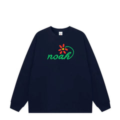 NOAH2025新款重磅纯棉长袖T恤男女春秋宽松打底衫内搭外穿上衣