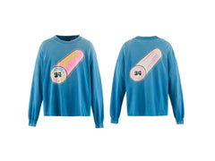 Saint Michael Capsule Graphic Long Sleeve - Blue