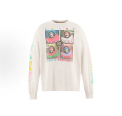 Saint Michael Four-Panel Clown Long Sleeve - Off-White