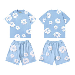 Denim Tears Cotton Wreath Set - Sky Blue
