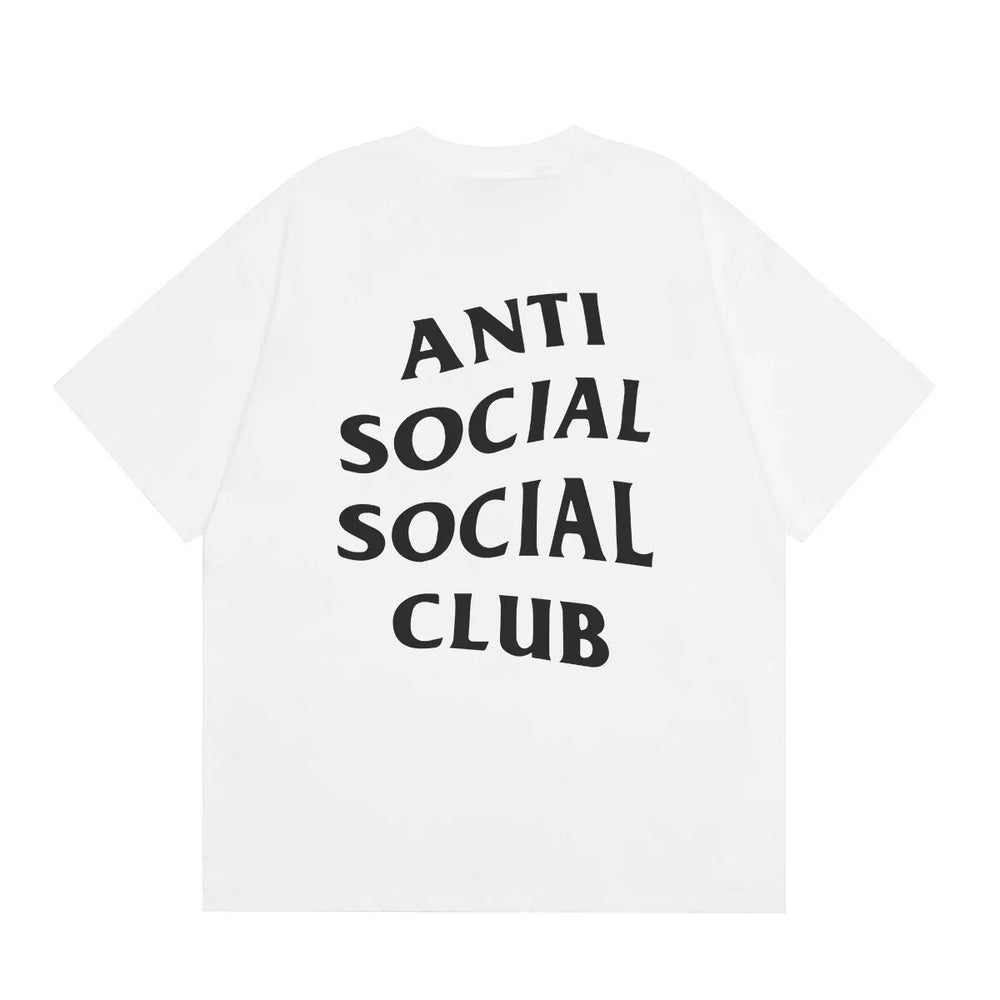 Anti Social Social Club Classic Logo T-Shirt - White/Black