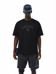 NOAH MARS American casual first generation expeditionary cross men's niche trendy brand loose cotton short sleeved T-shirt