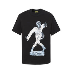 Denim Tears Art Graphic T-Shirt - Black/Dancing Statue