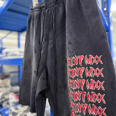 Saint Michael Multi-Stack "SAINTMXX6" Shorts - Black