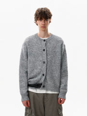 NOAH MARS American casual new rich old money style wool cardigan autumn and winter button coat knitted sweater men