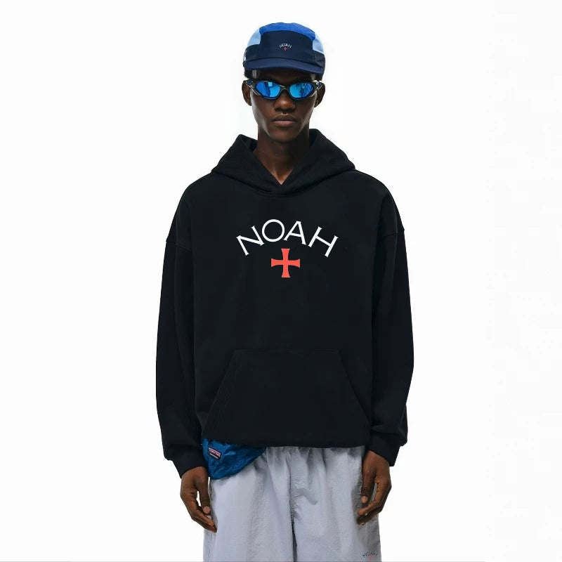 NOAH MARS American Cross Trendy Brand Hoodie for Men, Youthful and Popular Loose Hoodie