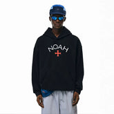 NOAH MARS American Cross Trendy Brand Hoodie for Men, Youthful and Popular Loose Hoodie