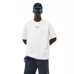 NOAH MARS Small Fashion Brand Chest Lightning Small Standard American Leisure China-Chic Men's Loose Couple Short Sleeve T-shirt