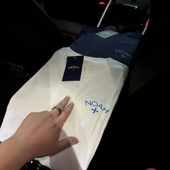 NOAH MARS American niche fashion brand short sleeved T-shirt SUMMER limited edition cross pure cotton round neck youth style