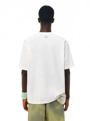 NOAH MARS niche trendy brand with a small cross on the back, American casual, simple, antibacterial, cotton short sleeved T-shirt for men