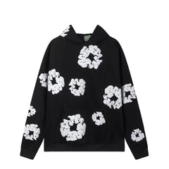 Denim Tears Cotton Wreath Hoodie - Black