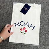 NOAH BWCJ 2024秋季新款美式潮牌休闲宽松圆领情侣款长袖T恤男