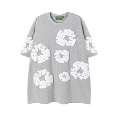 Denim Tears Cotton Wreath T-Shirt - Grey