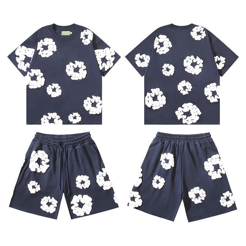 Denim Tears Cotton Wreath Set - Navy Blue
