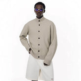 NOAH MARS American casual autumn and winter warm button up cardigan, vintage style knit sweater jacket for men