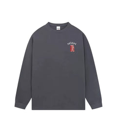 NOAH Autumn New Cola Logo Printed Top American Trendy Brand Pure Cotton Loose Couple Long Sleeve T-shirt for Men and Women