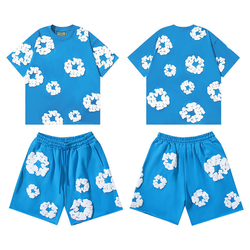 Denim Tears Cotton Wreath Set - Bright Blue