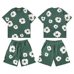 Denim Tears Cotton Wreath Set - Forest Green