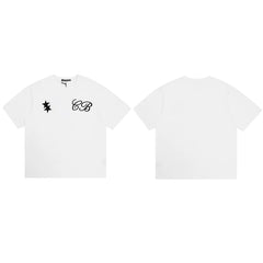 Cole Buxton White Punk Star CB Logo T-Shirt