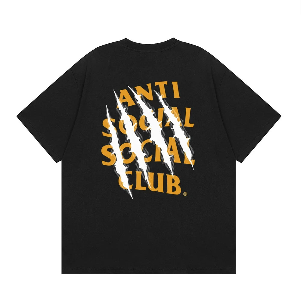Anti Social Social Club Claw Slash Logo T-Shirt - Black