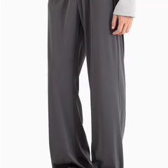 NOAH MARS American style vintage style ice leather slightly flared knife pants with cool feeling, sporty and casual quick drying pants, fitness pants