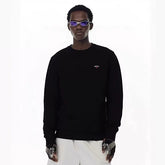 NOAH MARS American Trendy Brand Left Chest Embroidered Small Logo Cross Autumn/Winter Simple Loose Trendy Round Neck Hoodie