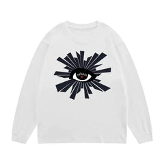 NOAH American heavy-duty loose spring and autumn pure cotton inner T-shirt base shirt round neck couple long sleeved T-shirt for men and women