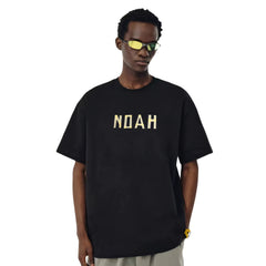 NOAH MARS niche trend brand origami splicing print American casual men's heavyweight cotton trendy short sleeved T-shirt