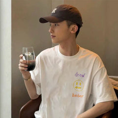 Drew House Drew Bieber Logo Short Sleeve Tee, Whitert Sleeve T-shirt
