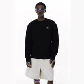 NOAH MARS niche trendy brand embroidered small logo cross simple American casual trend pullover round neck sweatshirt
