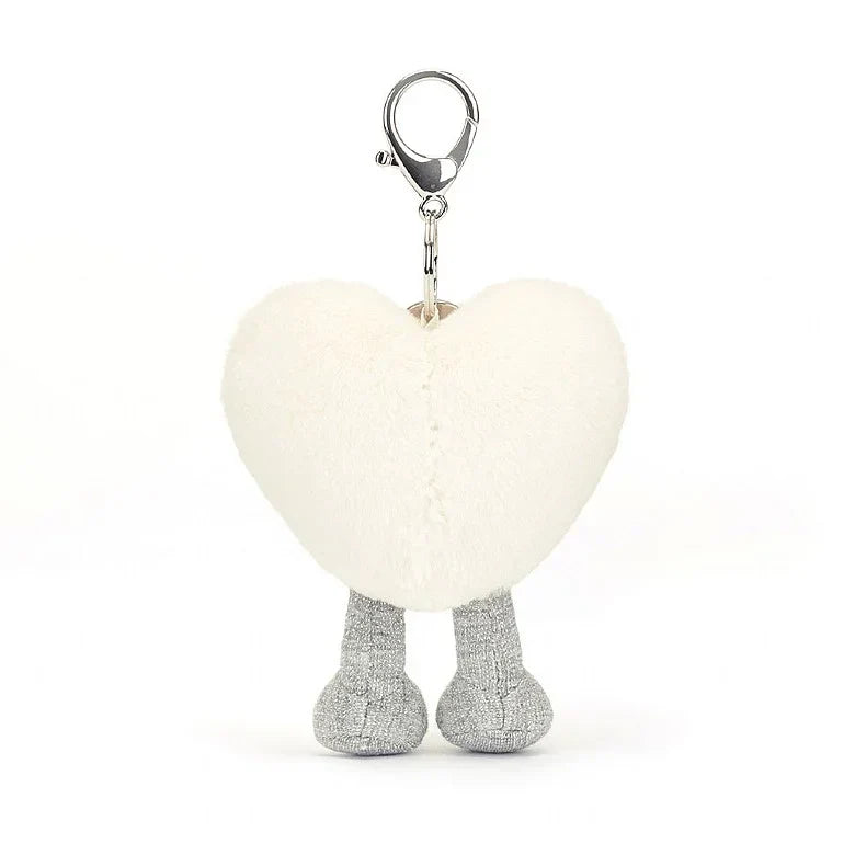 Jollytoy Amuseable Cream Heart Bag Charm