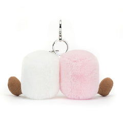 Jollytoy Amuseables Pair of Marshmallows Bag Charm