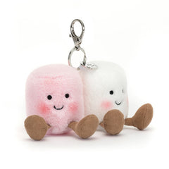Jollytoy Amuseables Pair of Marshmallows Bag Charm
