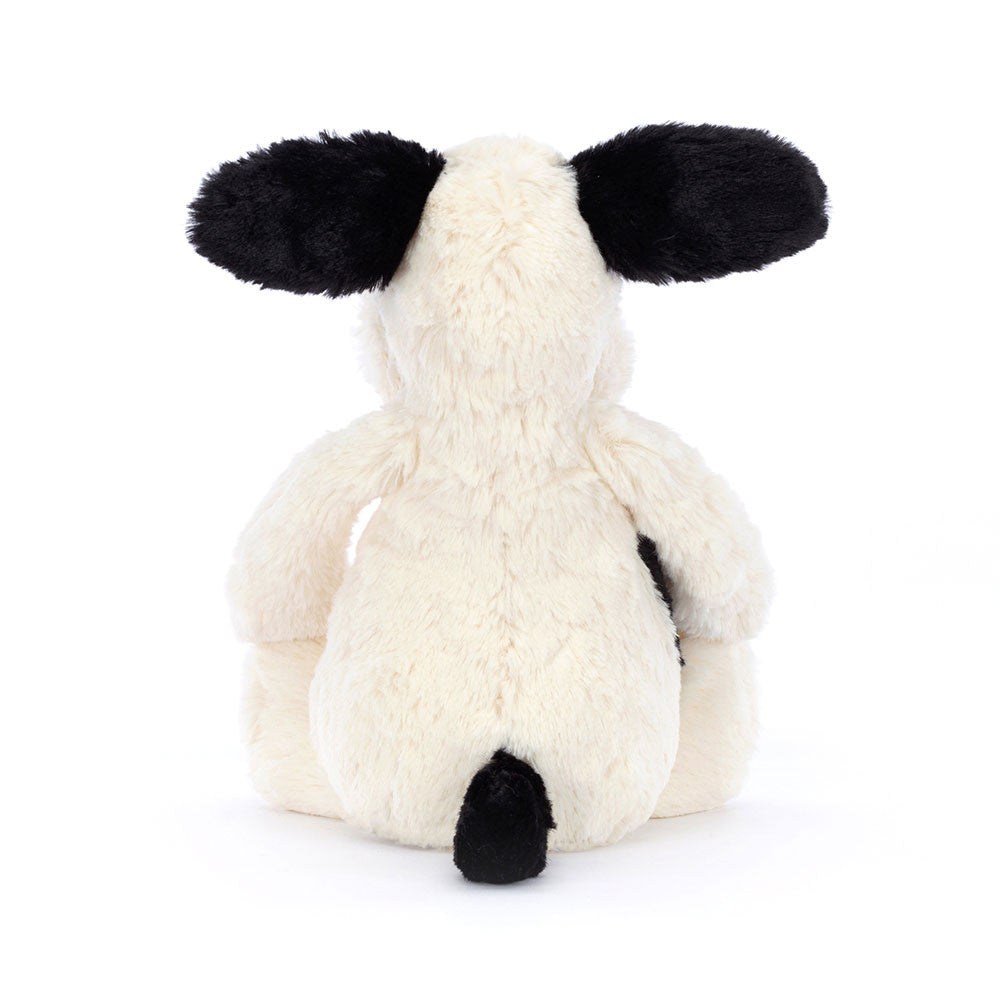 Jollytoy Bashful Black & Cream Puppy