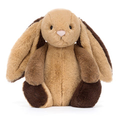 Jollytoy Bashful Patchwork Brown Bunny