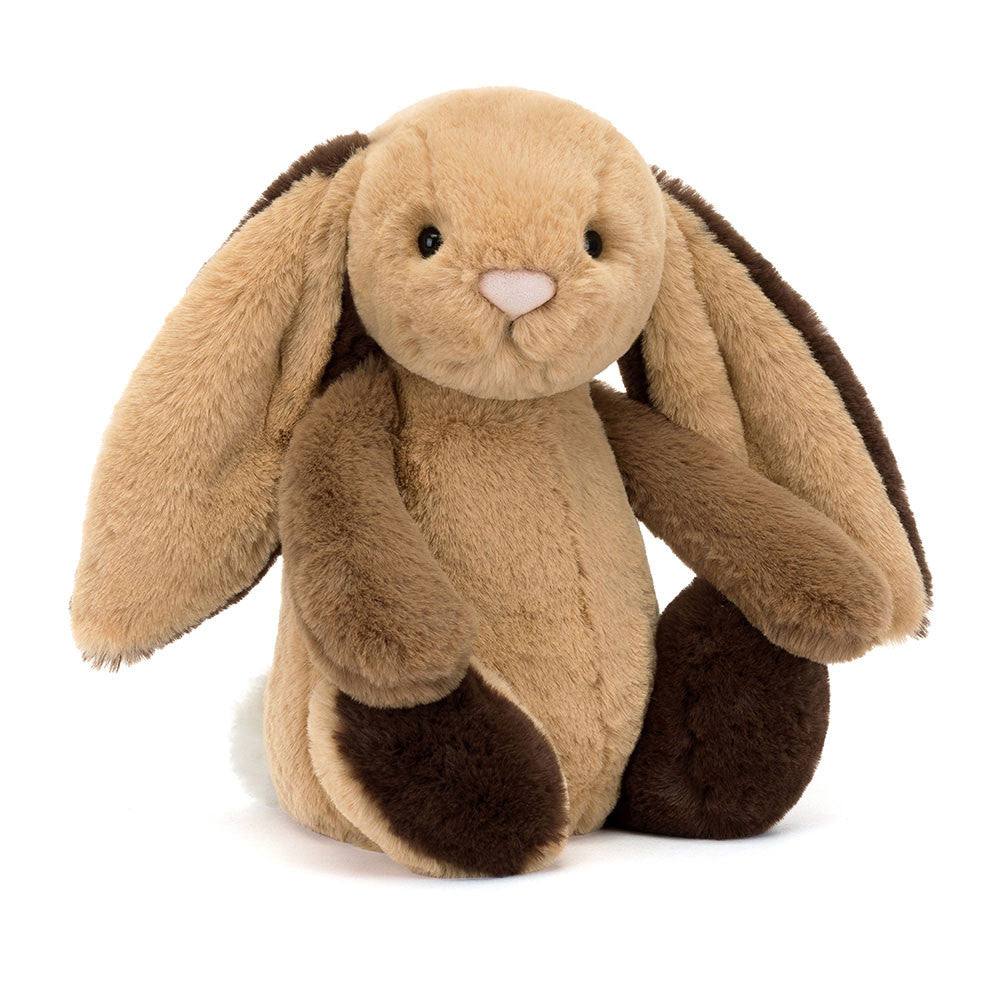 Jollytoy Bashful Patchwork Brown Bunny